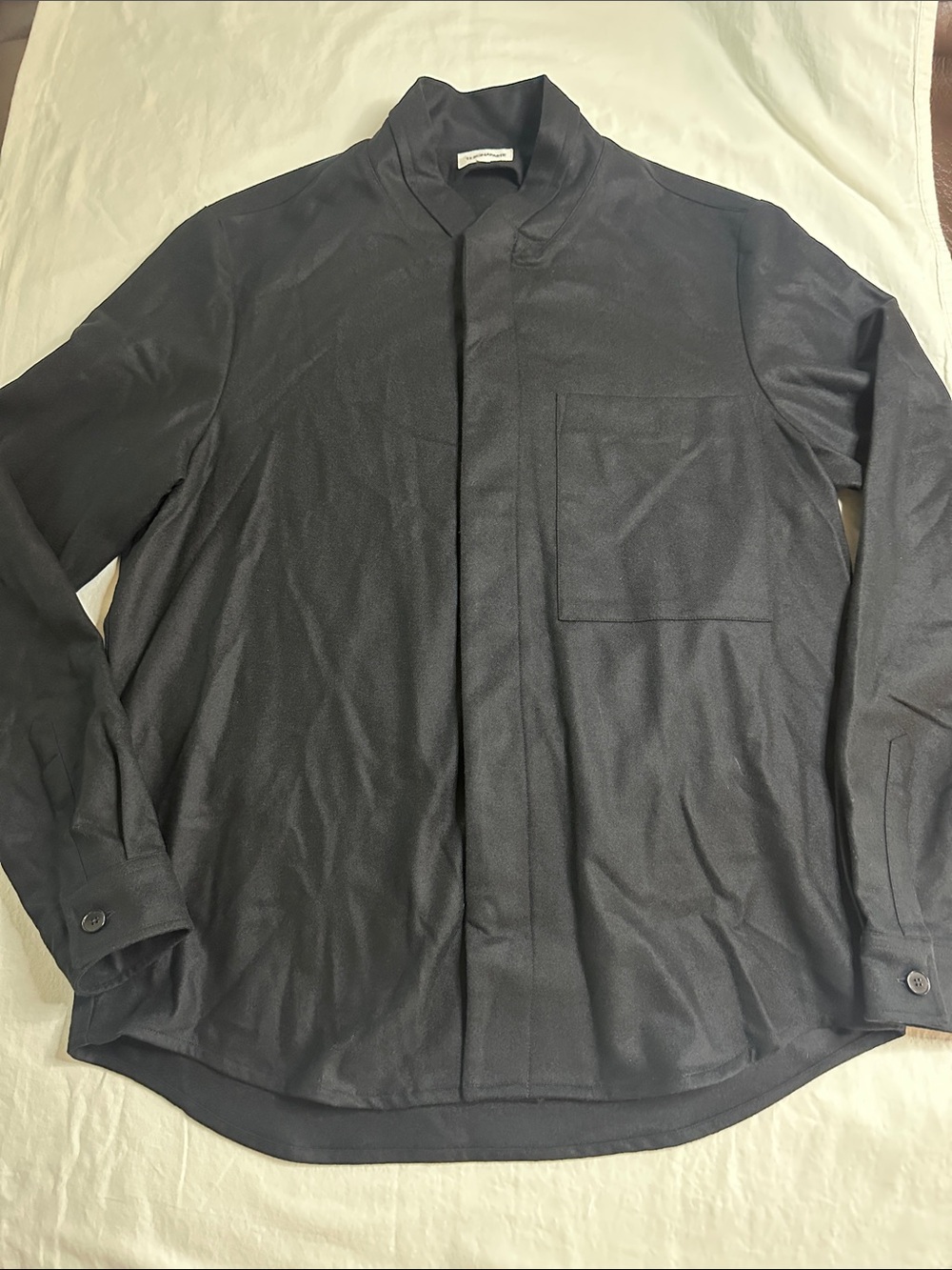 13 Bonaparte 100% Virgin Wool Long Sleeve Shirt Size M